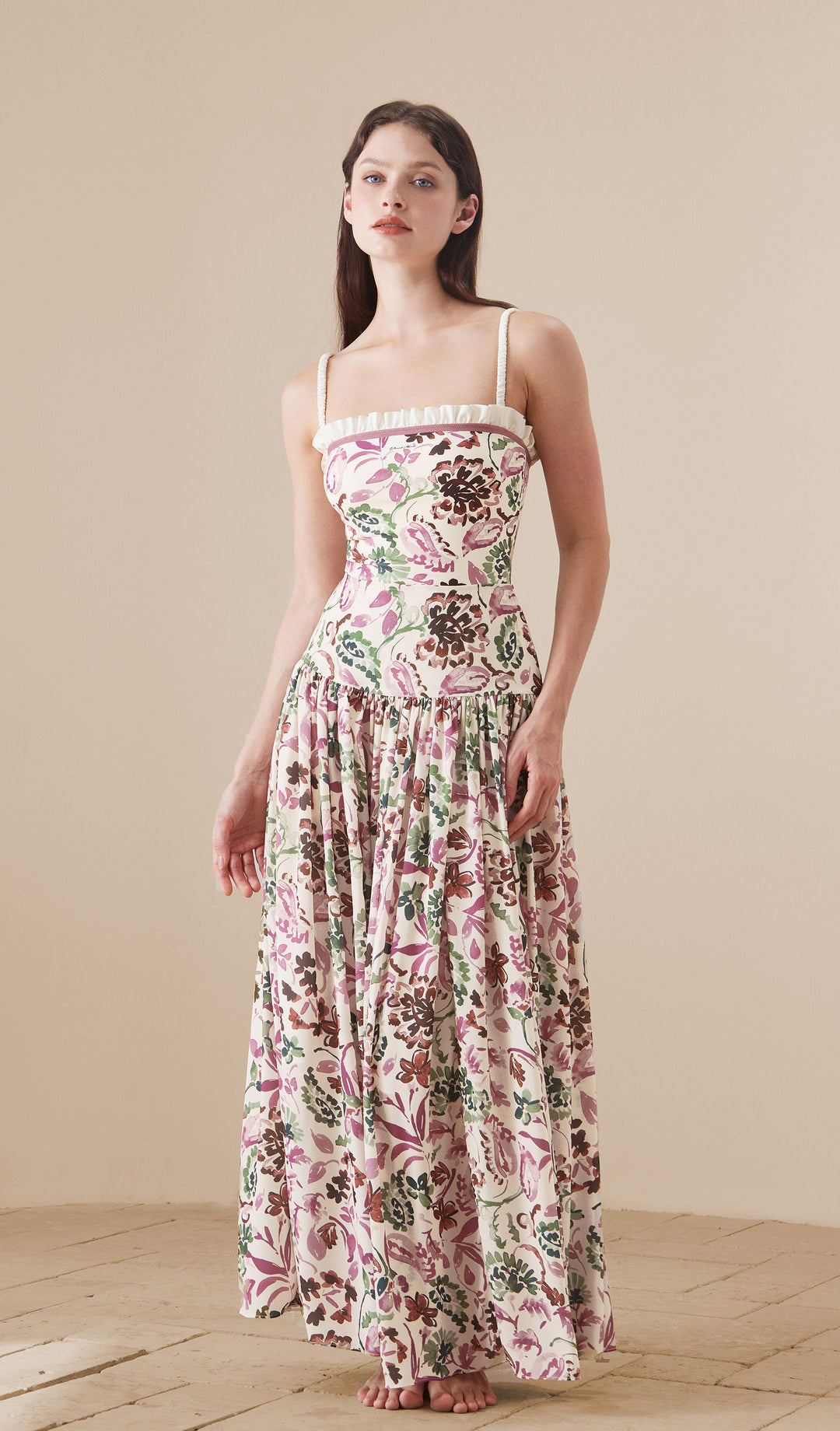 ANNABELLE Flowy Maxi Beach Skirt