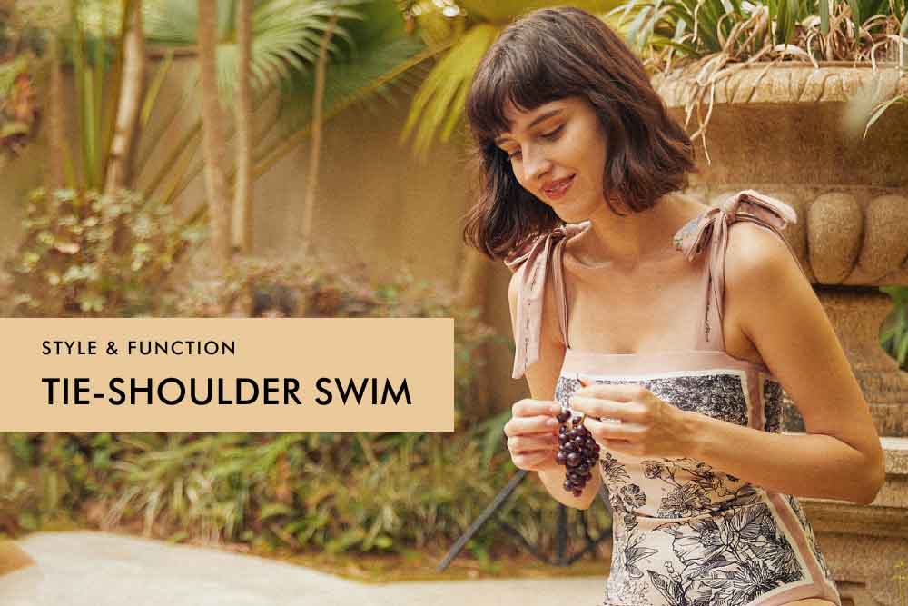 Hanna Reversible One-Shoulder One Piece Swimsuit | Visual Mood