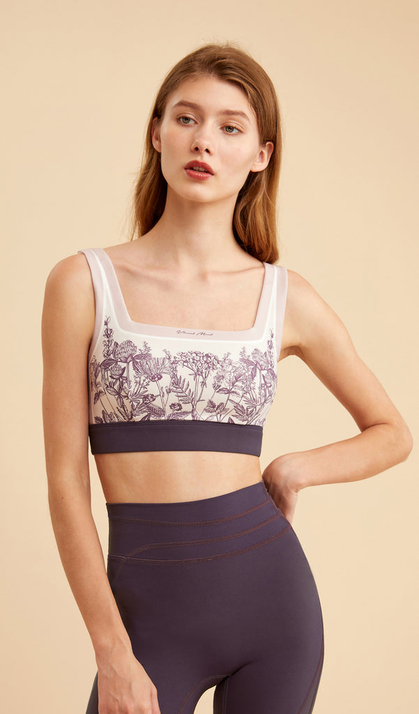 SARAH Square neck Yoga Bra