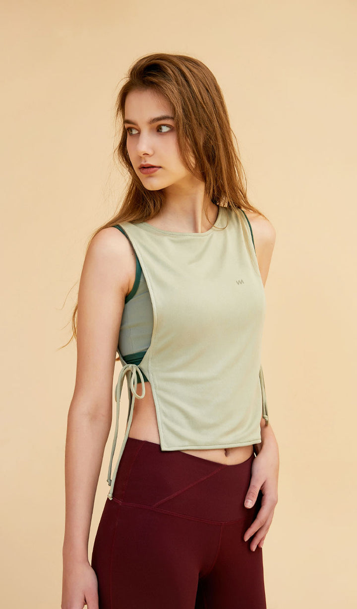 SCARLETTE Reversible Yoga Crop Tank Top