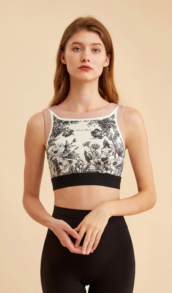 MELANIE High neck Yoga Bra