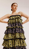 Emma™ Violet Bloom Midi Dress main image 1