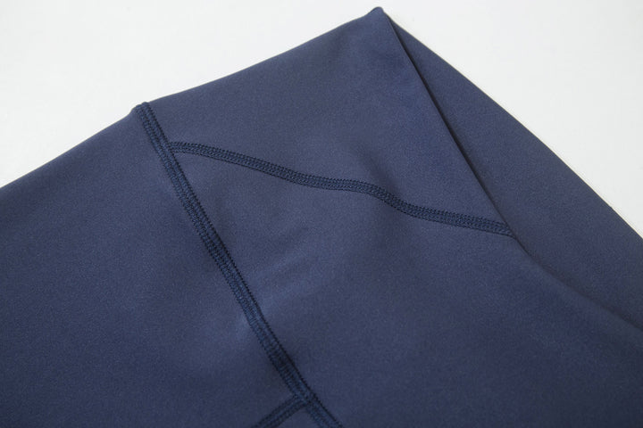 ANIKA V-cut Yoga Pants - Dark Blue