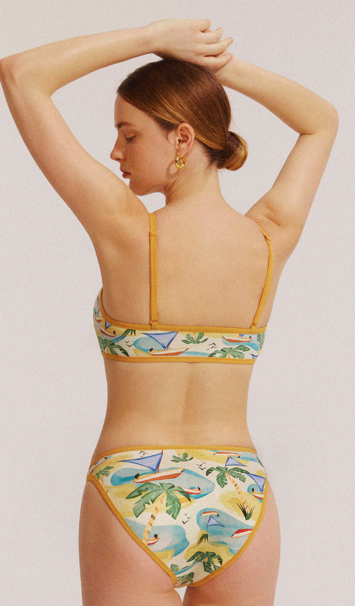 KRISTINA Reversible Low-waist Bikini Set